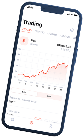 Interface view of the Crypto Lase automated cryptocurrency trading platform